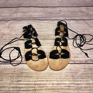 Cornetti Innamorati Lace-up Sandals